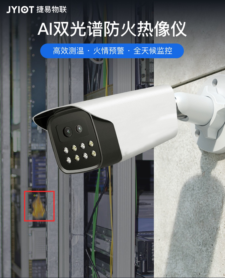 三光谱防明火摄像机在建筑工地上的应用:防火安全的新方式